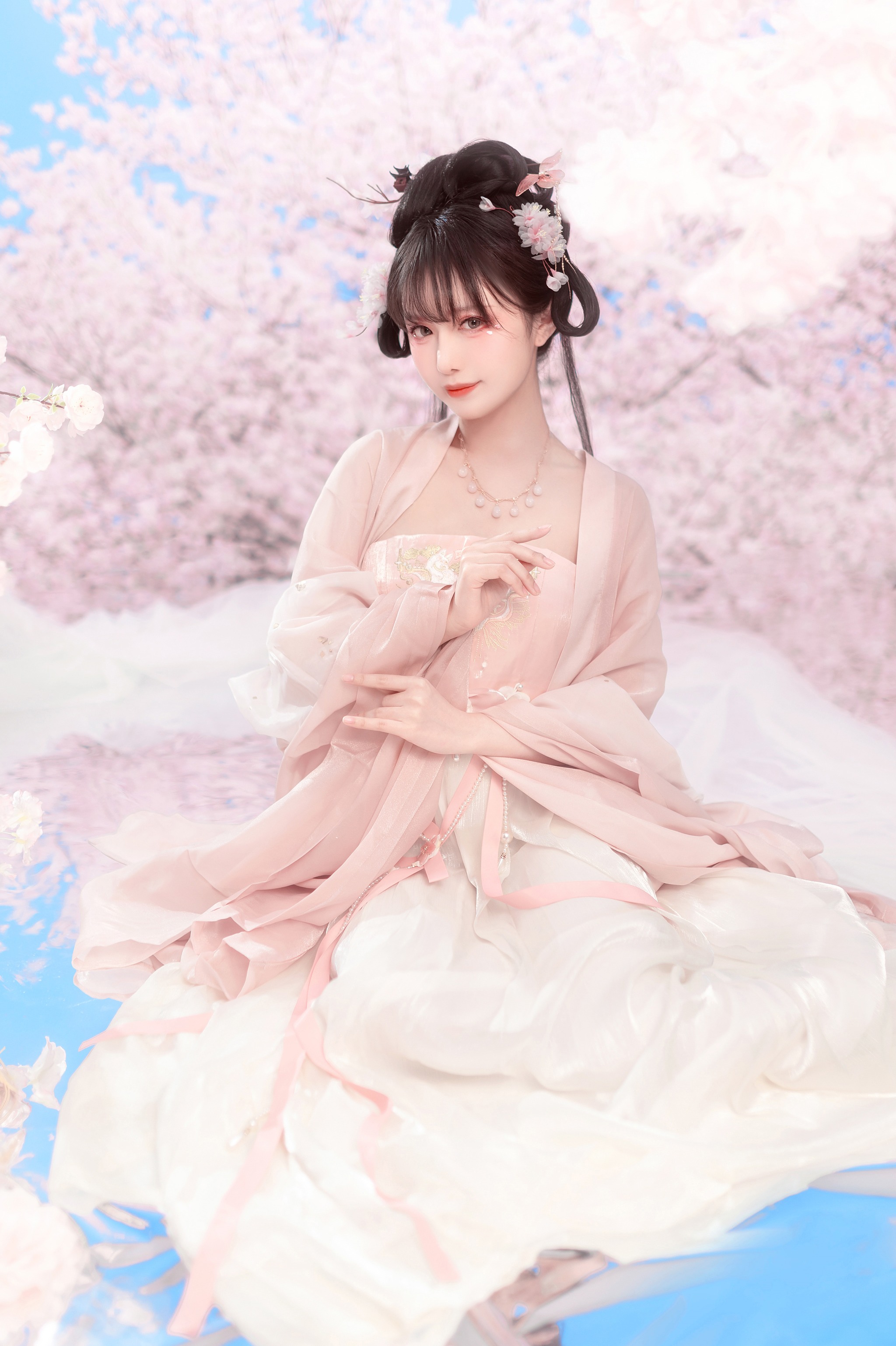 图片[1]-Shika小鹿鹿 – NO.103 桃之夭夭[13P]-XikXak